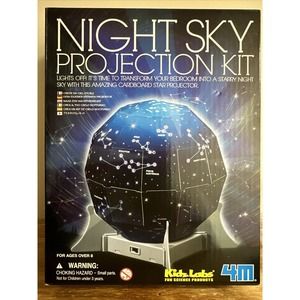 4M Kidz Labs Create a Night Sky‎ Projection Kit - BRAND NEW AND SEALED